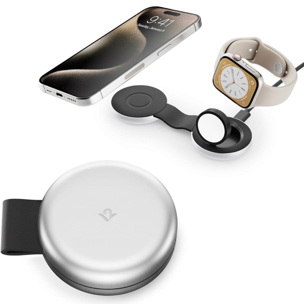 Twelve South Butterfly 2-in-1 Compact Foldable Wireless Charger